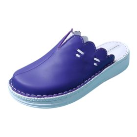 4061 lila női bőr klumpa