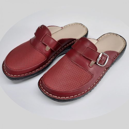 7004 bordó női bőr klumpa