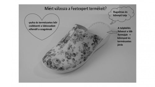 7006 Bordó női klumpa papucs