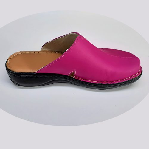 7013 fukszia női bőr klumpa