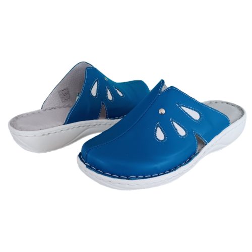 7130 kék női bőr klumpa