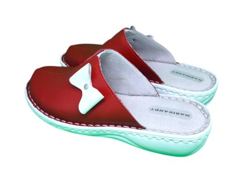 7300 piros női bőr klumpa