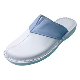 7400 azur női bőr klumpa papucs