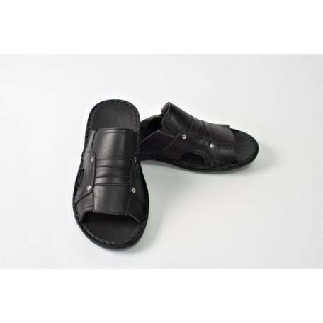 8504 fekete férfi papucs