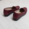 9008 bordó női mokaszin