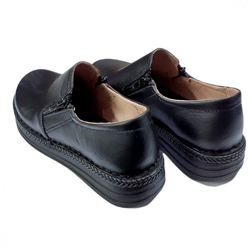 9300 fekete kényelmes női cipő