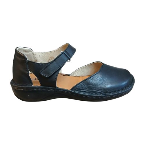 Anna fekete női szandál