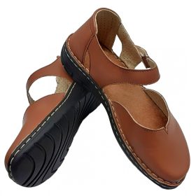 Anna világosbarna  női cipő