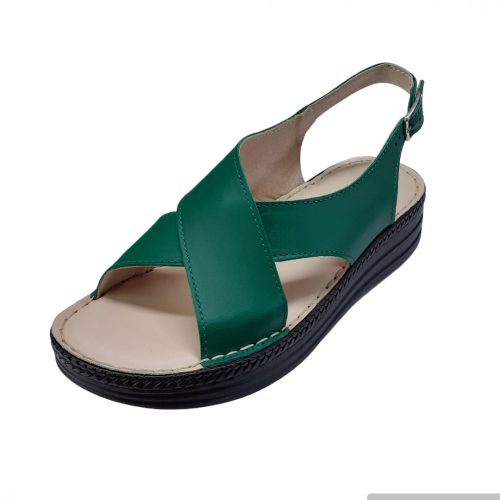 Nikki zöld női szandál