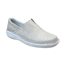 Adina bézs női bőr cipő